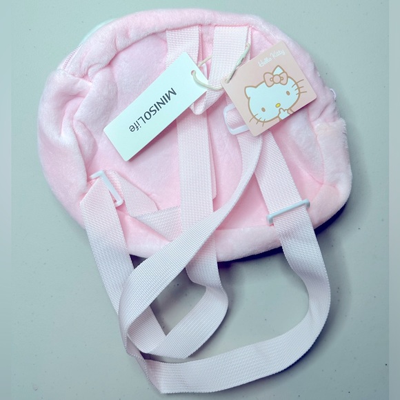 Miniso x Hello Kitty Pink and White bag/backpack - Picture 3 of 4